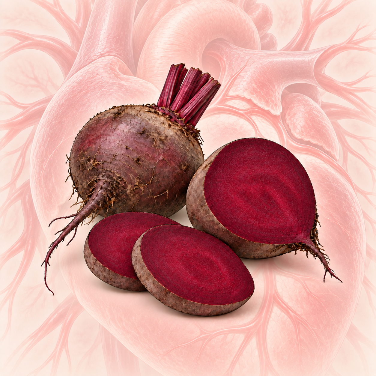Nitrate Makes the Difference: How Beetroot Can Lower High Blood Pressure and Protect Blood Vessels