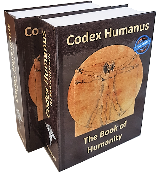 Codex Humanus - The Book of Humanity (hardback)-Copy
